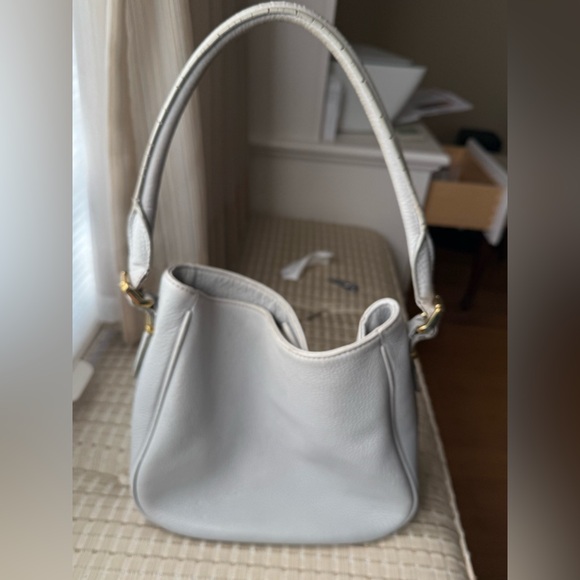 J. Crew Convertible Teddy Hobo in Pebble Grey - Picture 1 of 8